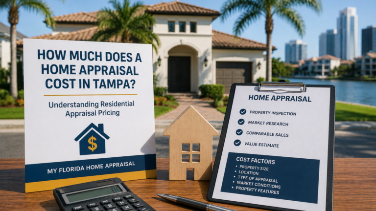 How Much Does a Home Appraisal Cost in Tampa?: Residential Appraisal Pricing