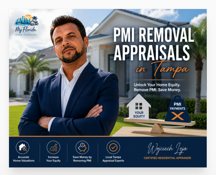 PMI Removal Appraisals in Tampa: Tampa Home Equity Appraisals